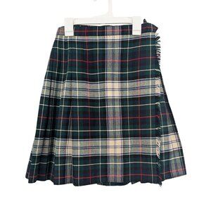 Vintage Trimminghams Tartan Plaid Kilt Skirt Women Size S Academia Preppy Retro